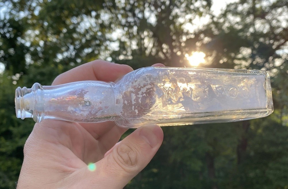 Wild Root Owens Illinois IL Iridescent Bottle