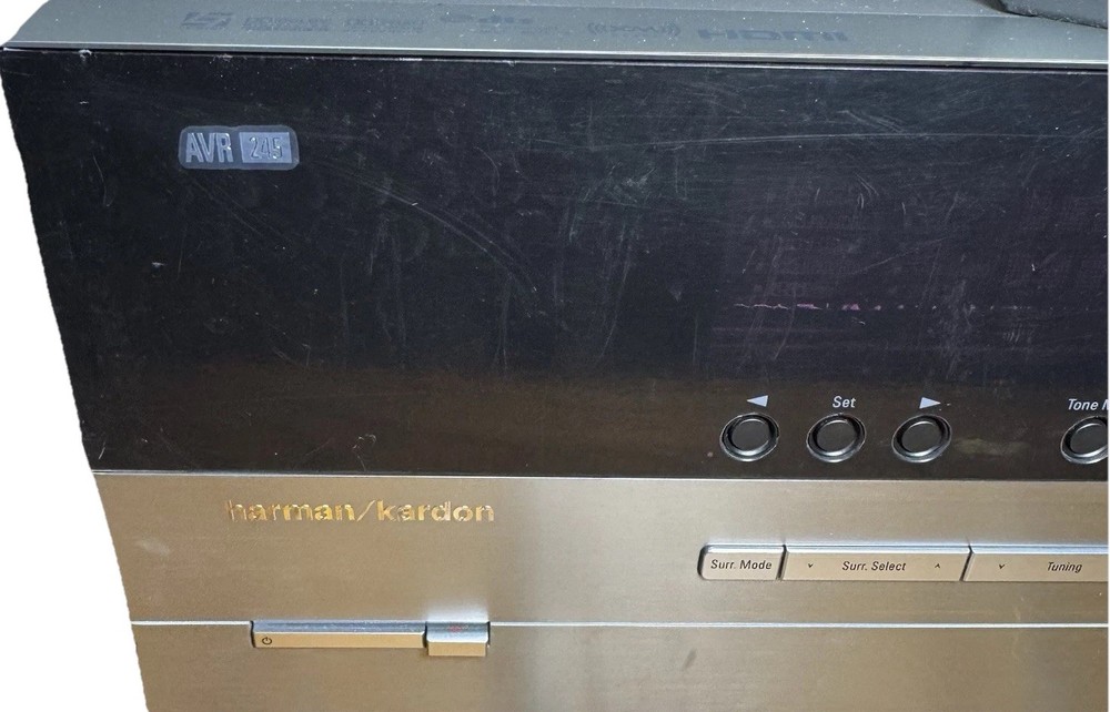 USED-See Description-Harman Kardon AVR 245 Receiver