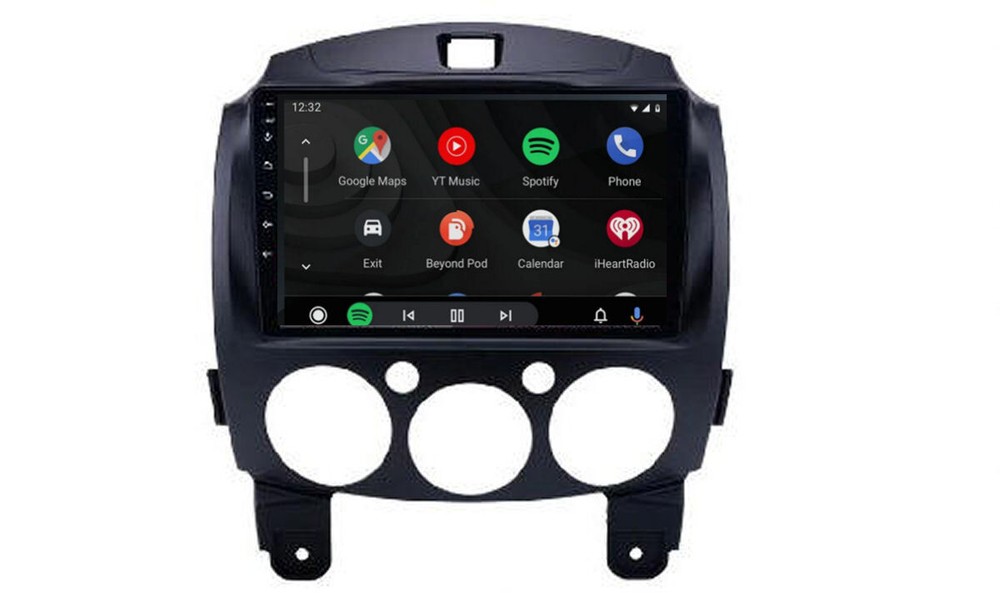MAZDA 2 2007-2014 Stereo GPS Wireless Apple Carplay Android Auto Camera