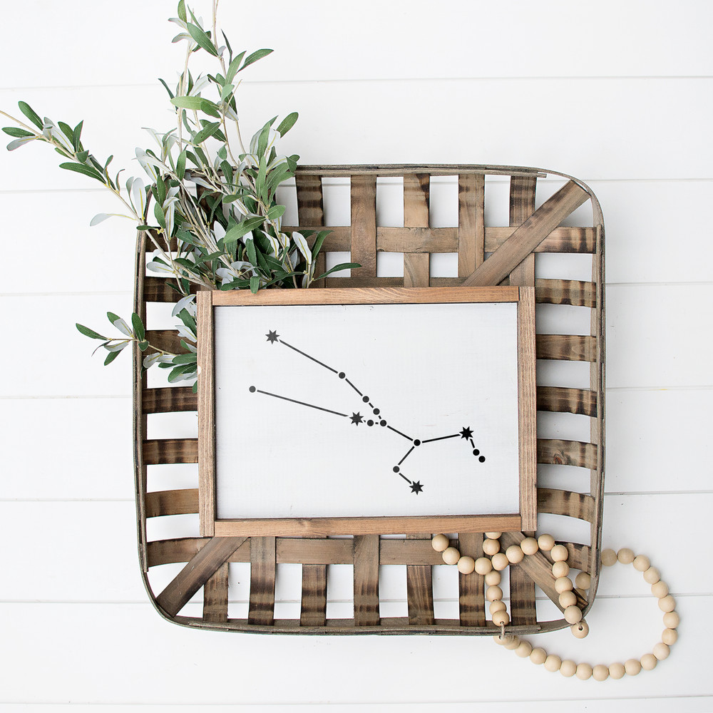 Taurus Constellation Stencil