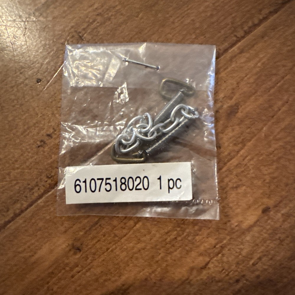 Sewing Machine - tension spring/chain assembly - 6107518020 (likely Janome)