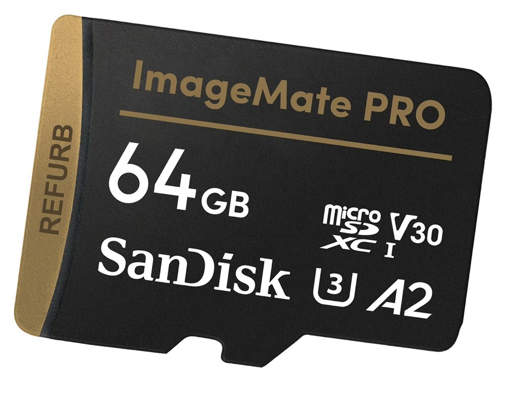 SanDisk 64GB ImageMate Pro microSDXC UHS 1 Memory Card