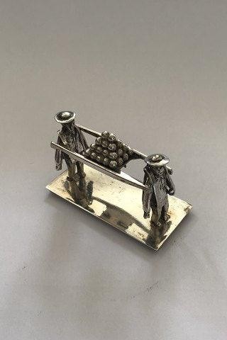 Dutch Silver Ornament Cheese Bearers