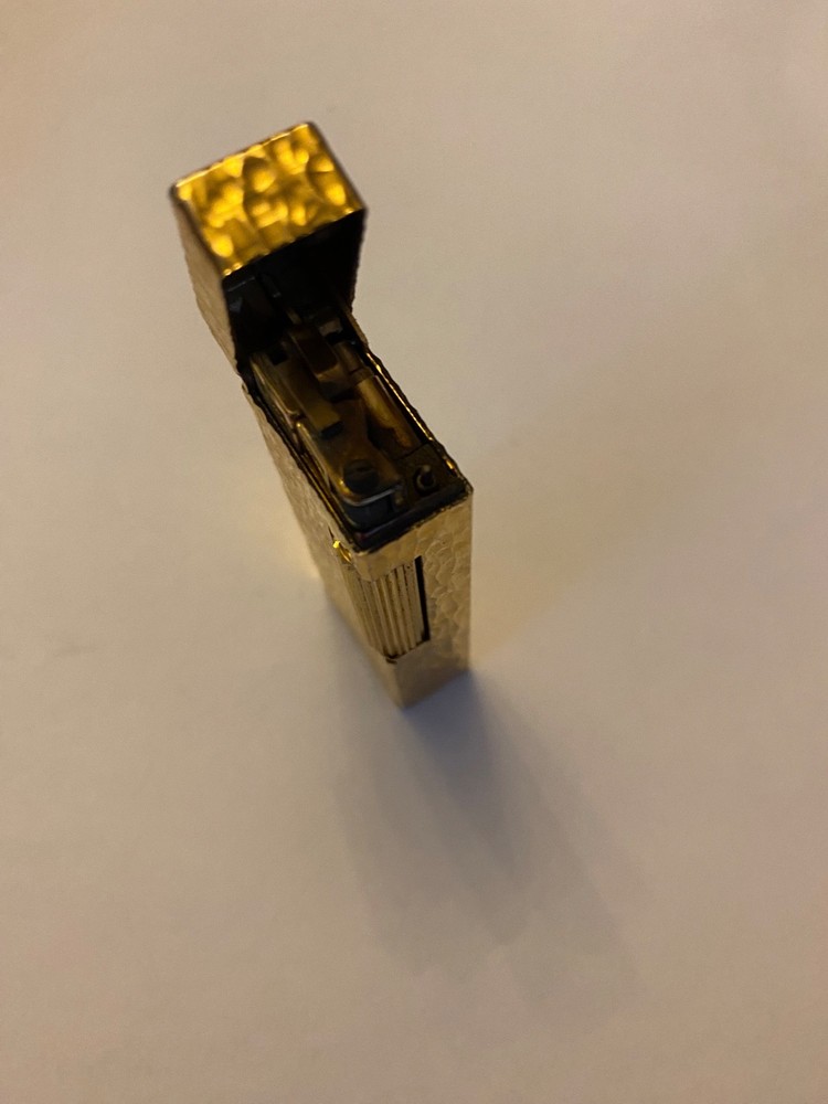 Dunhill golf plated lighter vintage