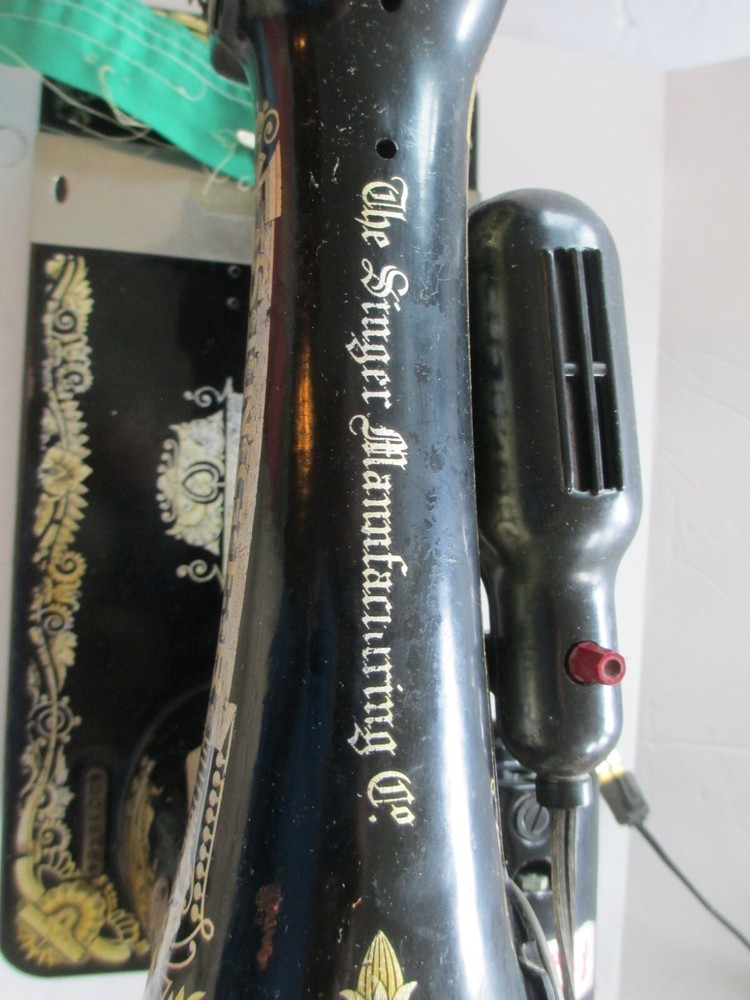 Smooth Working 1930 Singer Sphinx Sewing Machine Ser# AD038464