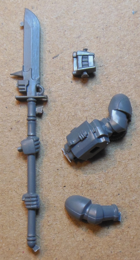 Warhammer 40K Grey Knights - Interceptor Squad - Nemesis Force Halberd - Bits #H