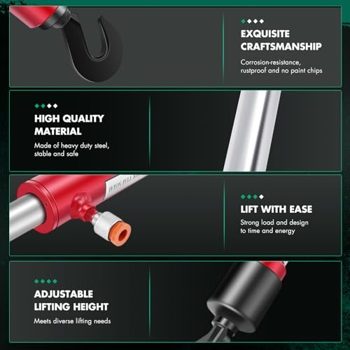 Hydraulic Pull Back Ram 10 Ton for Power Frame Machine Puller Body Shop, Frame