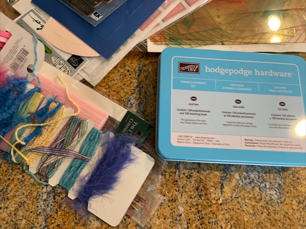 HUGE Rubber Stamp Supply Lot!