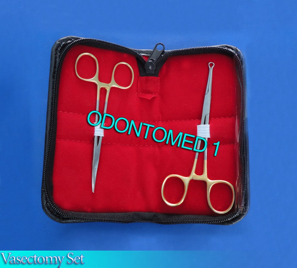 2 Pieces Sutureless Vasectomy Surgery Kit Surgical Instruments