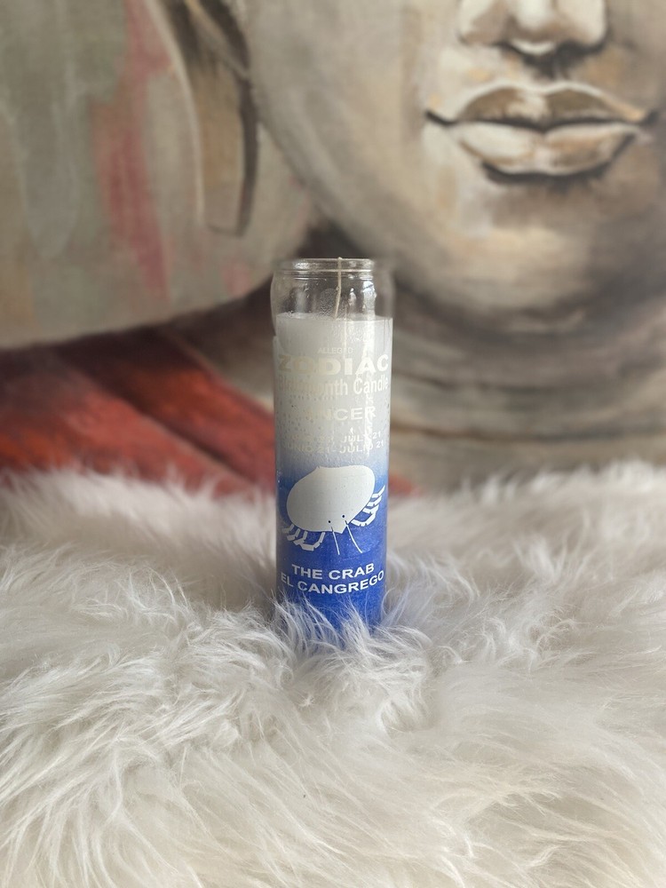 Cancer zodiac candle