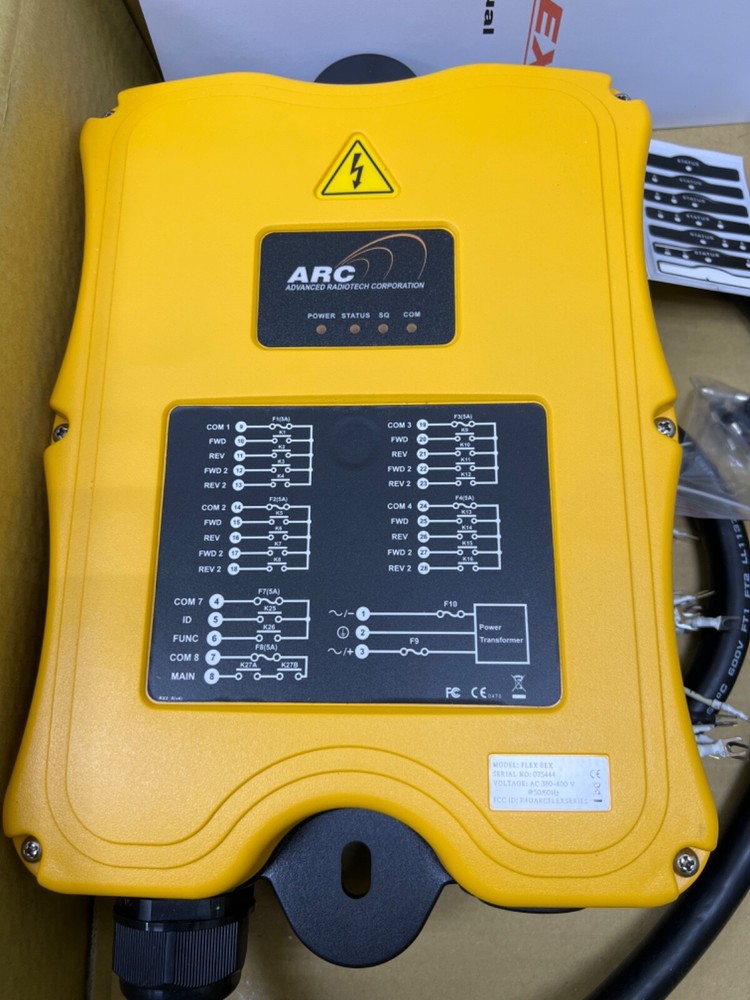 ARC FLEX 8EX Overhead Crane Hoist Radio Remote Control System with controller