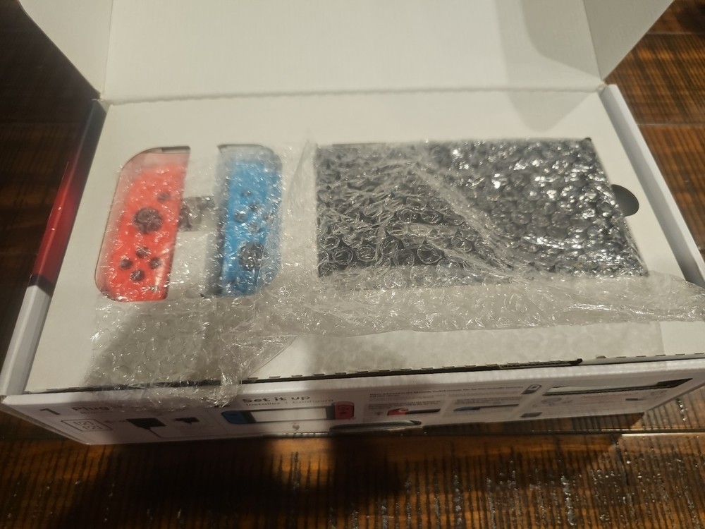 Nintendo Switch 32GB Handheld Console - Neon Red/Neon Blue