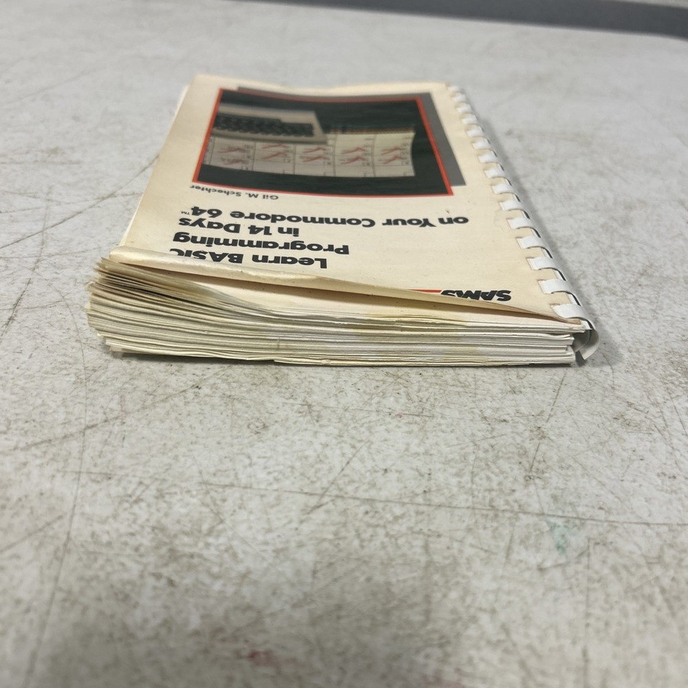 Learn BASIC Programming in 14 Days on your Commodore 64 1984 Spiral Bound