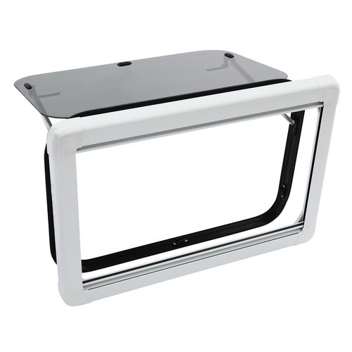 RV Push Out Window Exit Window Rectangular Trailers Vans Trucks Venting Window