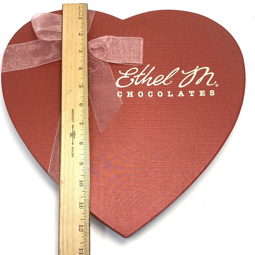 EMPTY Ethyl M’s Valentine’s Day Heart Shaped Chocolate Candy Box EMPTY BOX