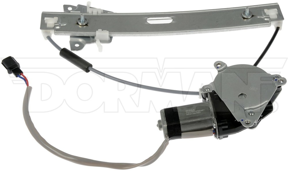 For 2008-2011 Mazda Tribute Window Motor and Regulator Assemb Rear Right Dorman