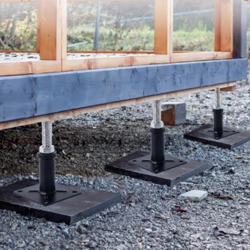 4 Pack Adjustable Floor Jack,Mini Screw Jack,Telescoping Jack for Temporary S...