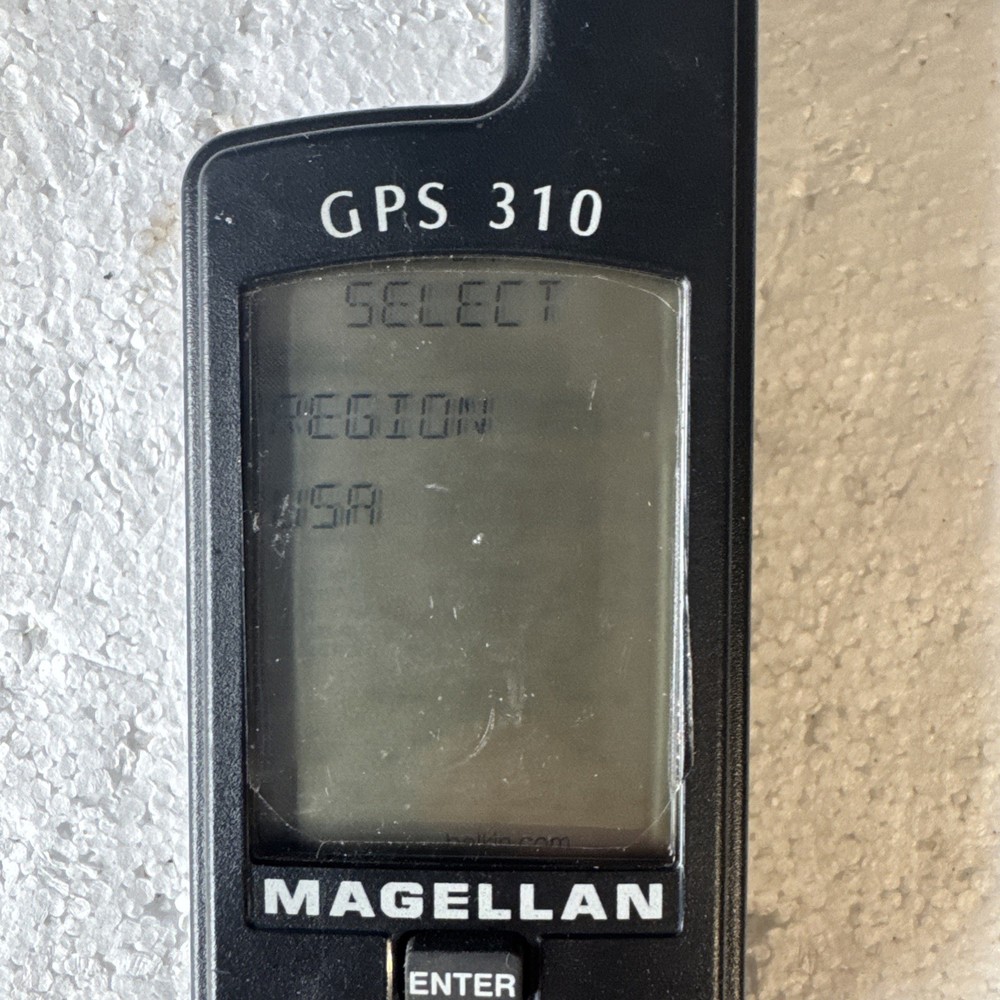 Magellan GPS 310 Handheld Tested/works