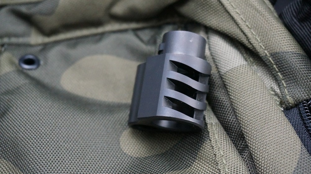 1911 .45 acp Mil-Spec muzzle brake BLACK COMMANDER PREDATOR compensator
