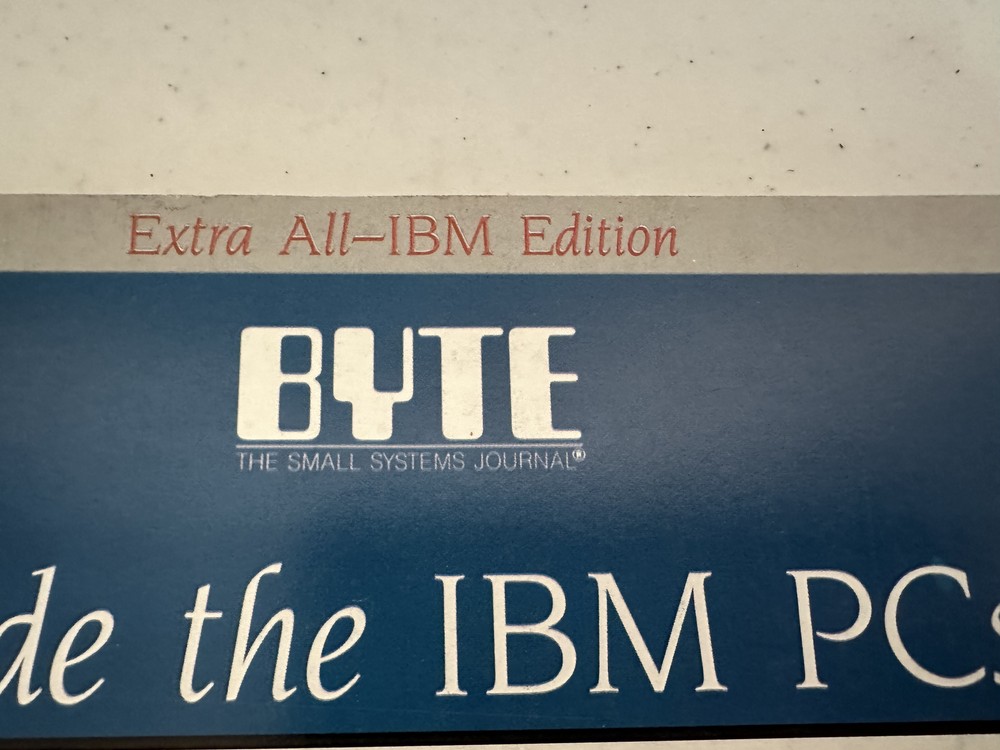 BYTE Small Systems Journal lot 1980s vintage early computers IMB Apple Mac PC