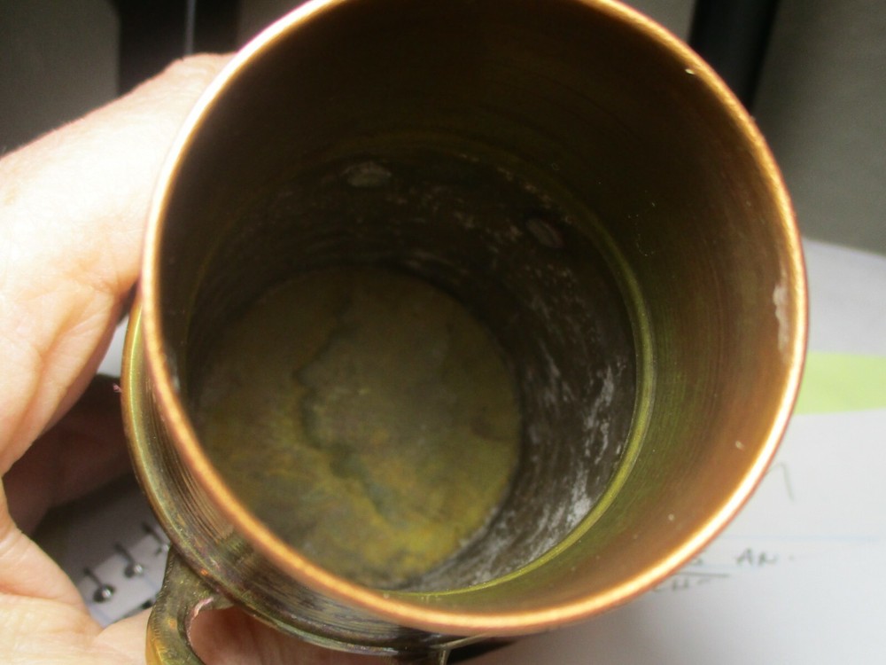 4-1/2" Copper Milk Jug