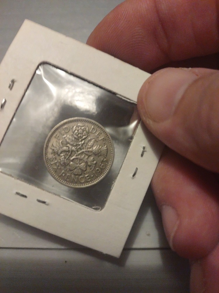 1963 Great Britain 6 Pence Regina