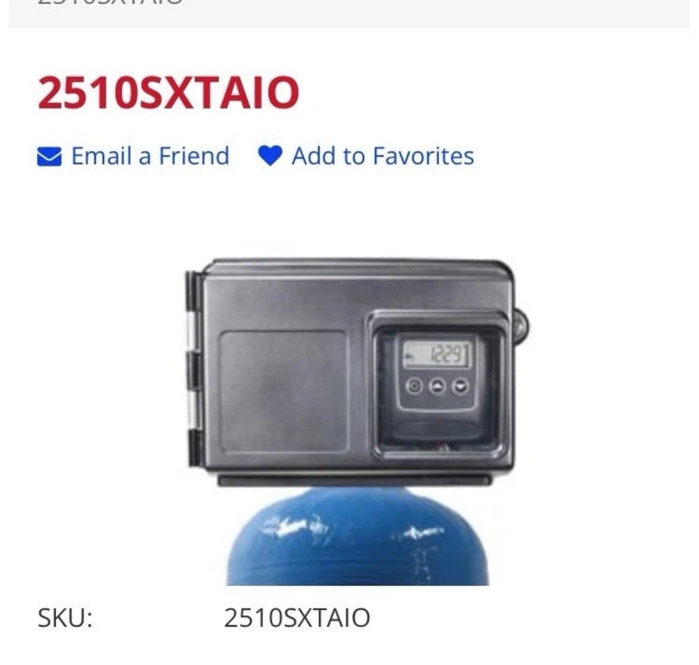 Fleck 2510 SXT AIO Filter Valve Genuine Fleck & Complete Great Price Ships Free