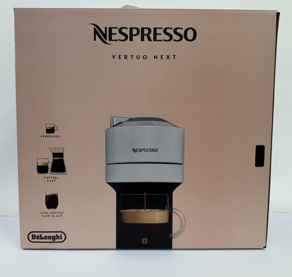 Nespresso Vertuo Next Coffee & Espresso Machine White ENV120 Pod Maker NEW