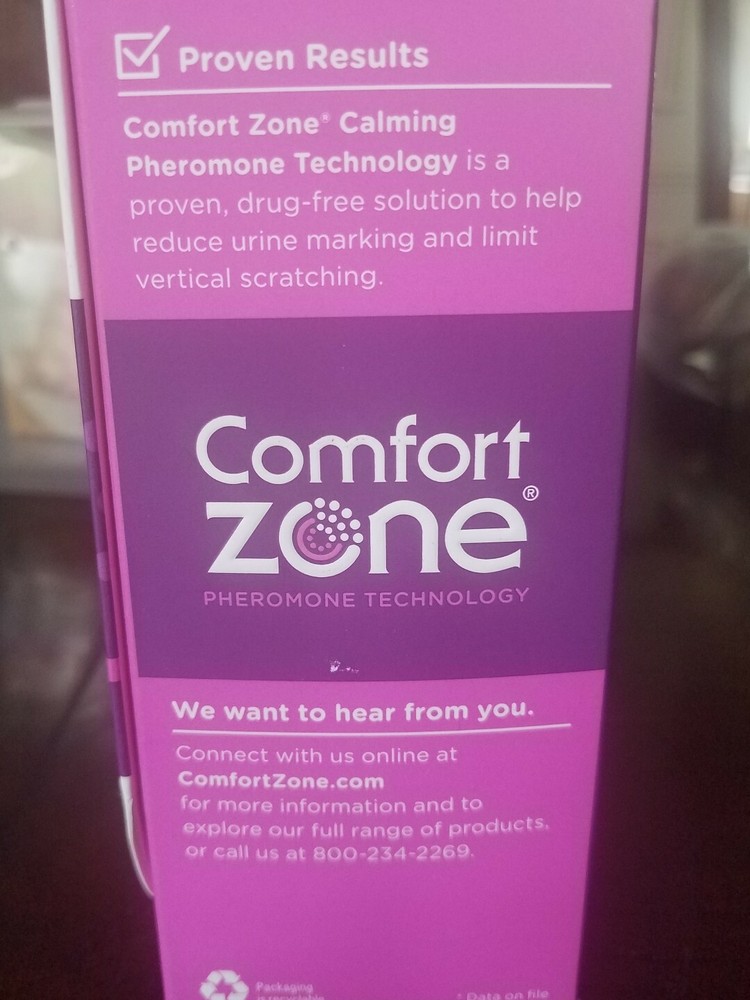 Comfort Zone Pheromone Cat Calming Diffuser-Brand New-SHIPS N 24 HOURS