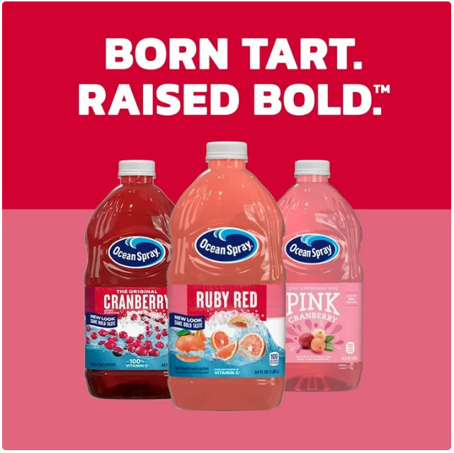 Ocean Spray® Ruby Red Grapefruit Juice Drinks, 10 fl oz Bottles, 6 Count