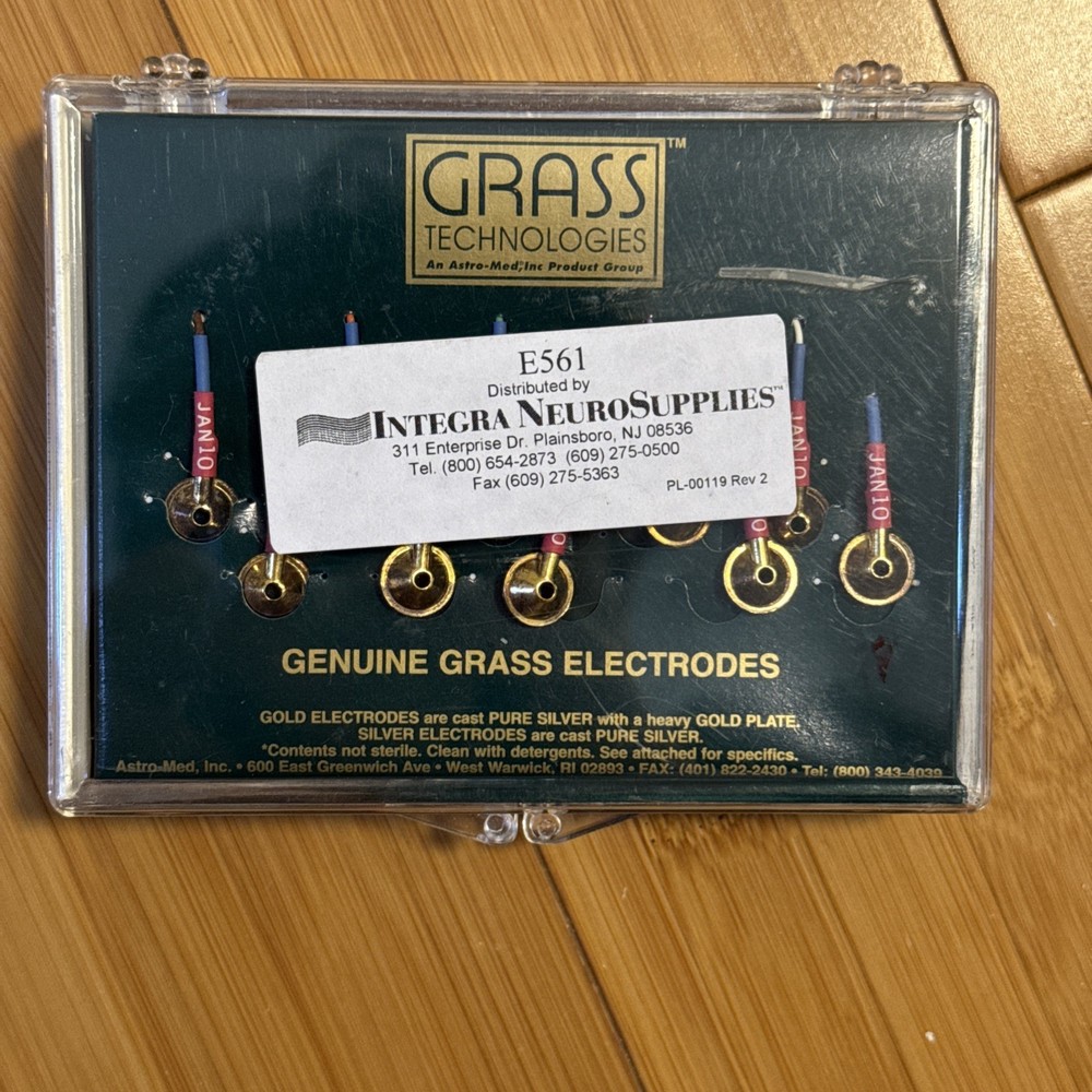 Authentic Grass Technologies - 60" Gold Cup Eeg Electrodes