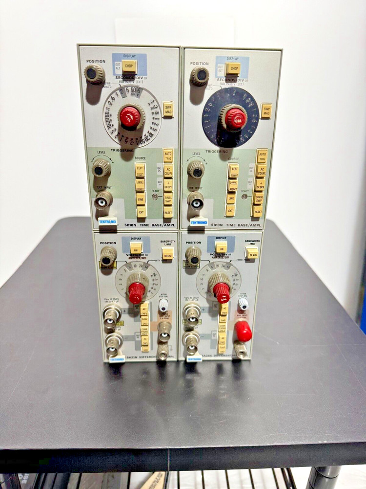 4 TEKTRONIX 5A21N DIFFERENTIAL AMPL PLUG-IN MODULE