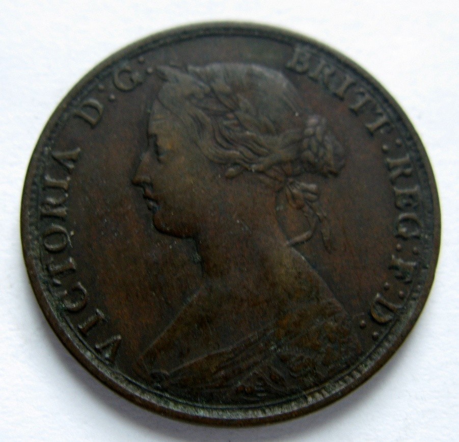 1864 New Brunswick Large One cent