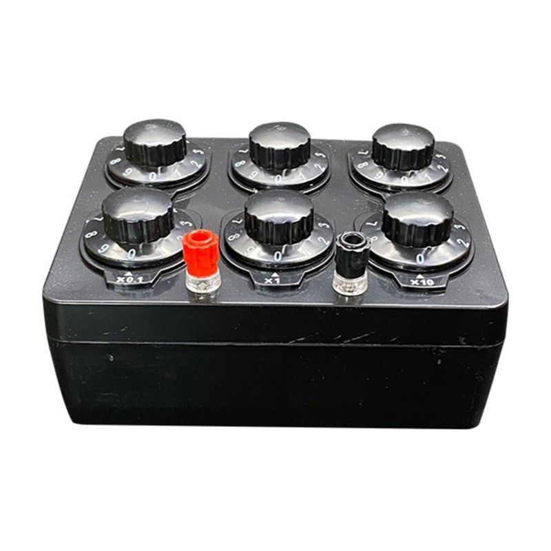 Adjustable Resistance Box Variable Resistor Box Physical Electricity Experiment