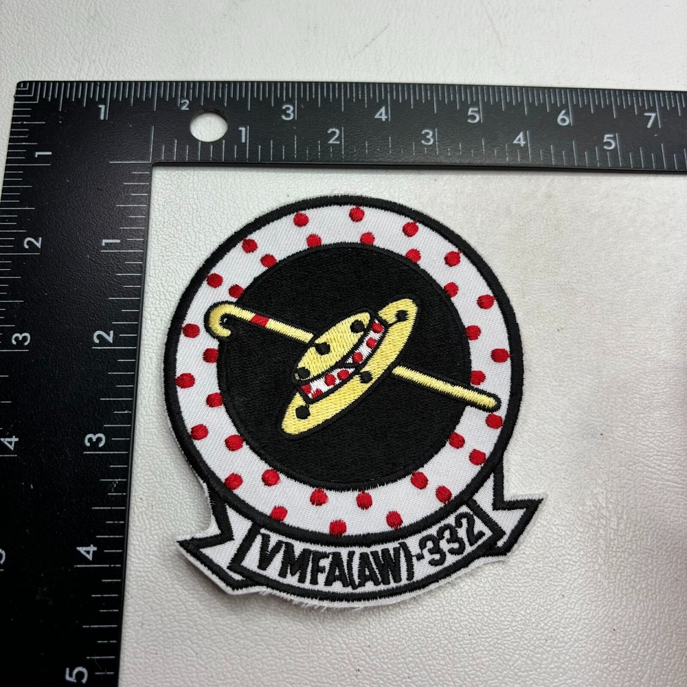 Military USMC US MARINE ATTACK SQUADRON FMFA(AW) 332 Patch 46TY