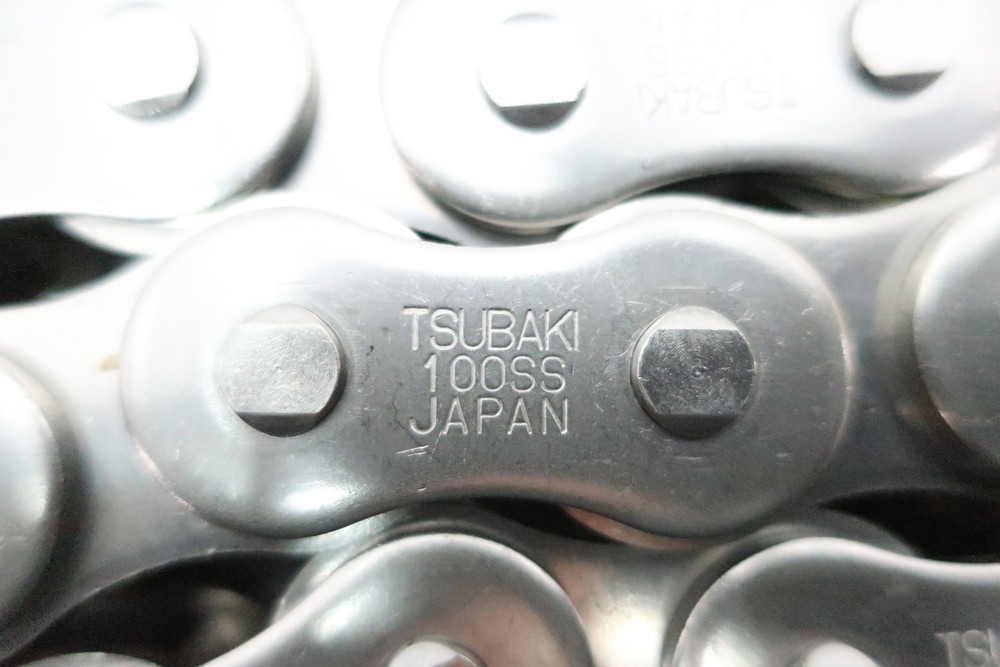Tsubaki 100SS Single Roller Chain 10ft