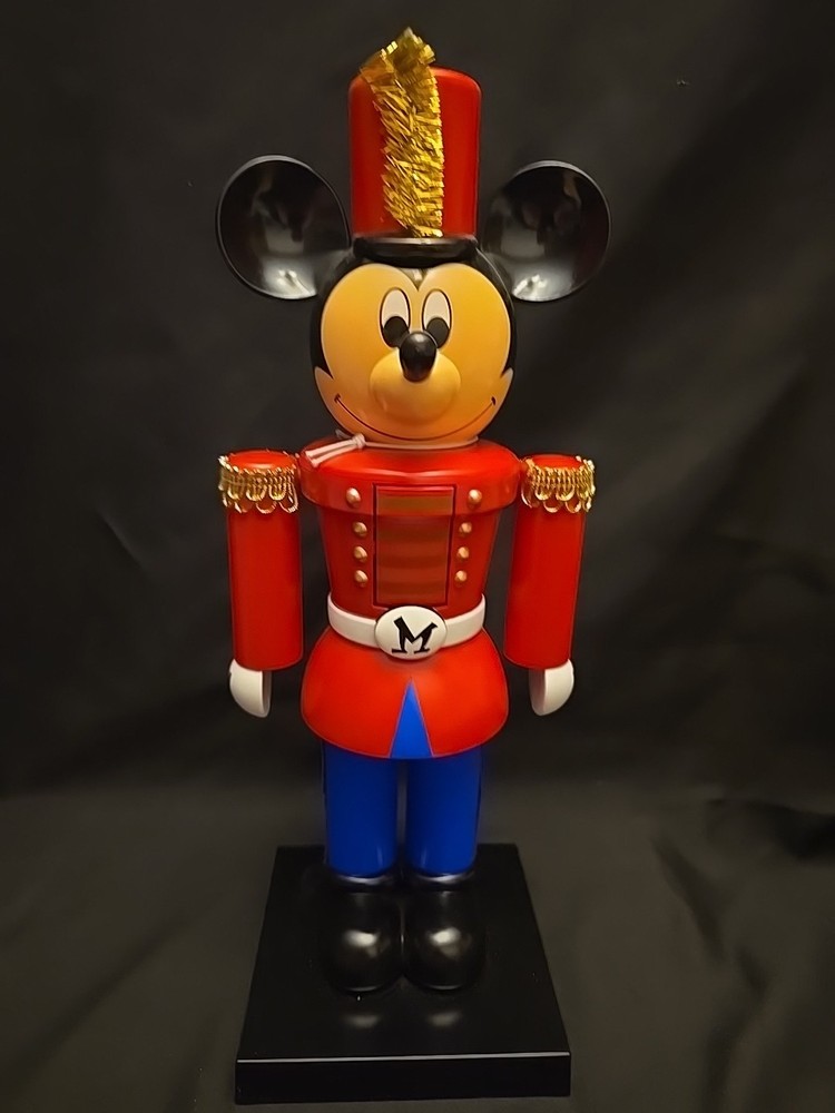 Large 14" DISNEY HALLMARK KEEPSAKE MICKEY MOUSE NUTCRACKER NIB