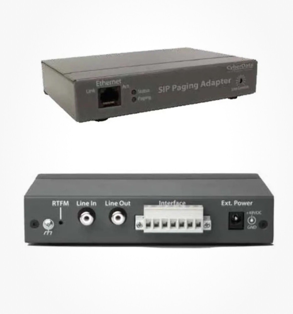 Cyberdata 011233B SIP Paging Adapter