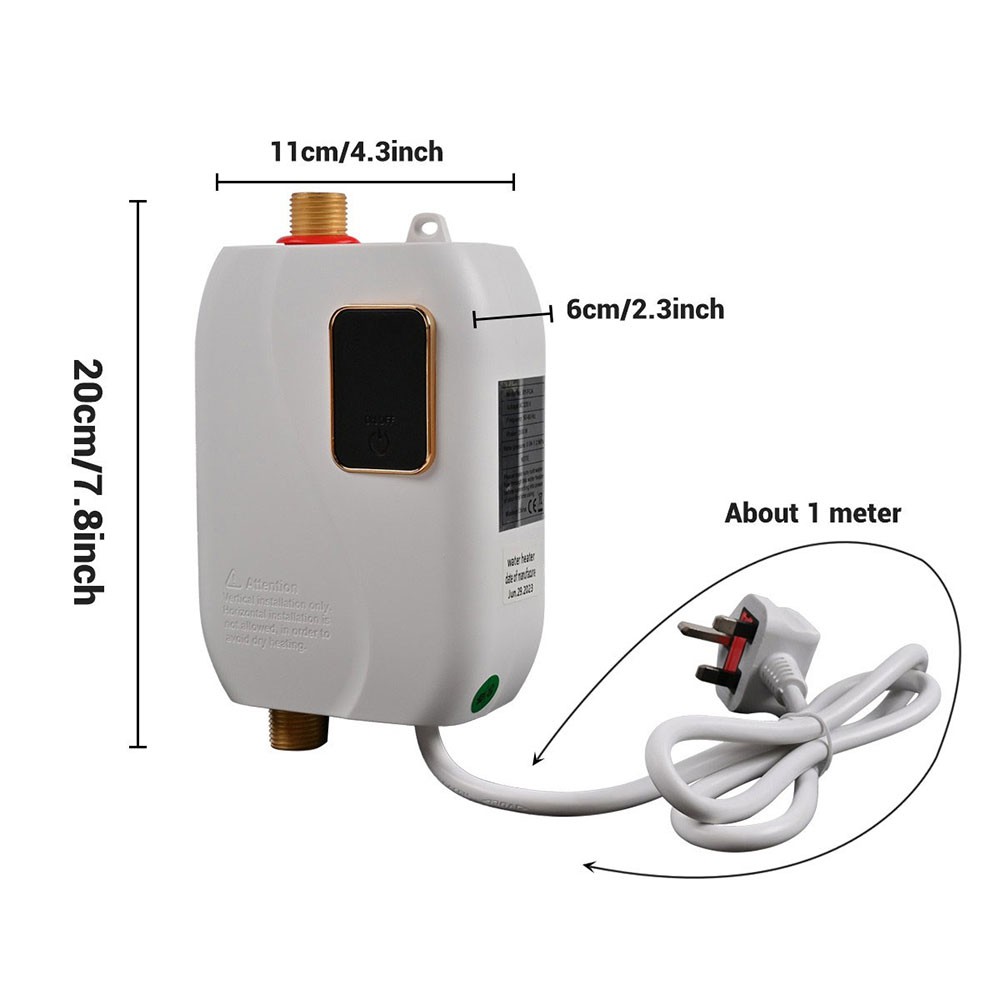 Water Heater Under Sink Instant Hot Water Heater for kitchen and bathroom