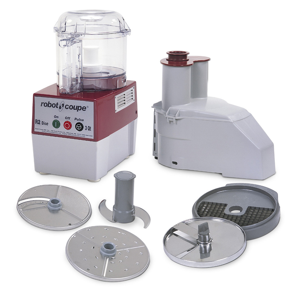 Robot Coupe R2CLRDICE Combination Continuous Feed Food Processor / Dicer