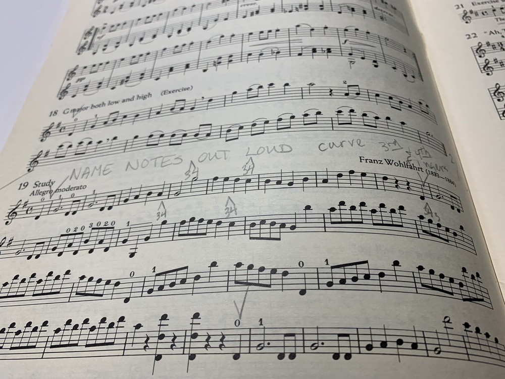 The Doflein Method Volume 3 - The Second & Third Positions ED4753 Used