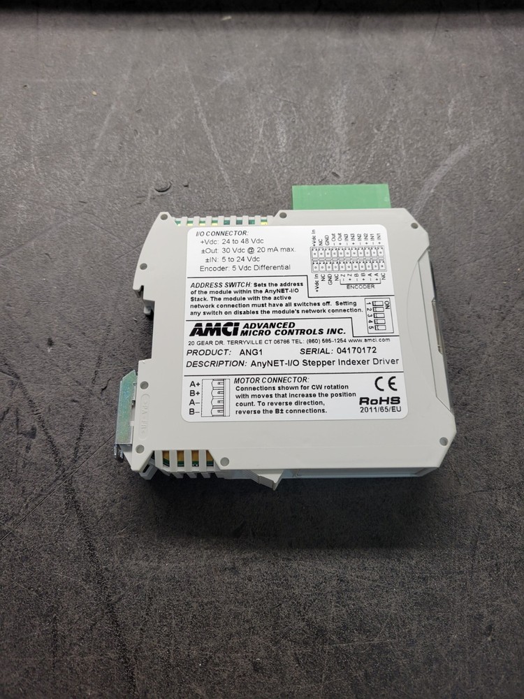 Advanced Micro Controls Inc ANG1 Stepper Indexer Drive.