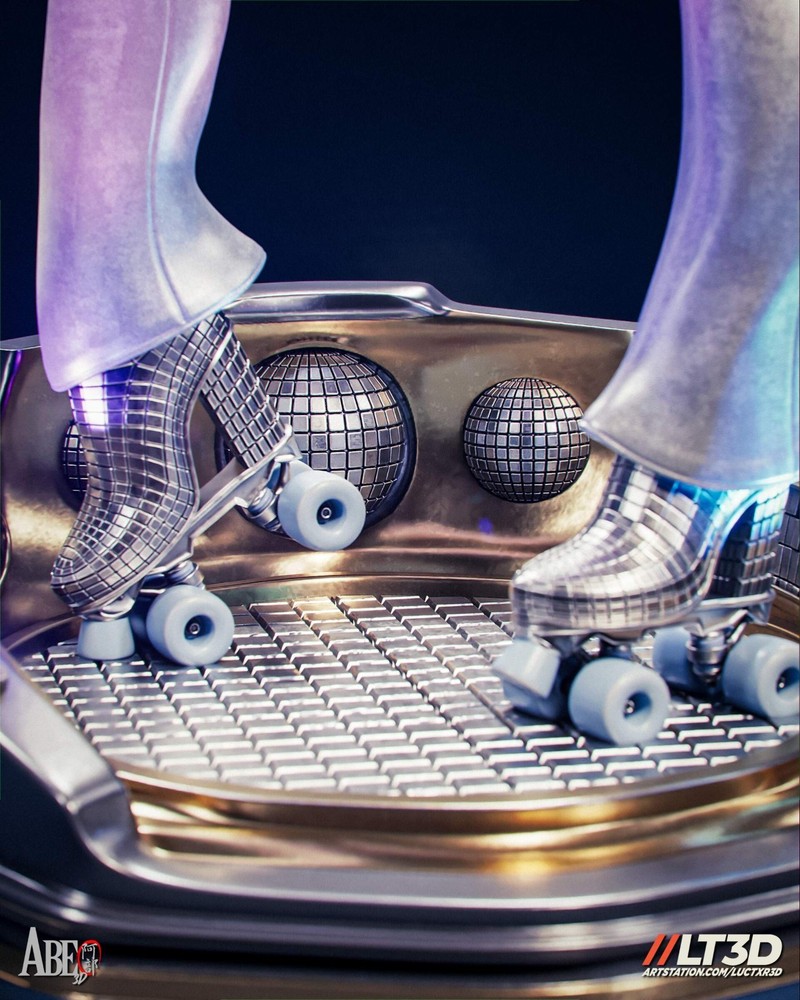 Dazzler Statue 3D Printed kit Unpainted/Unassembled