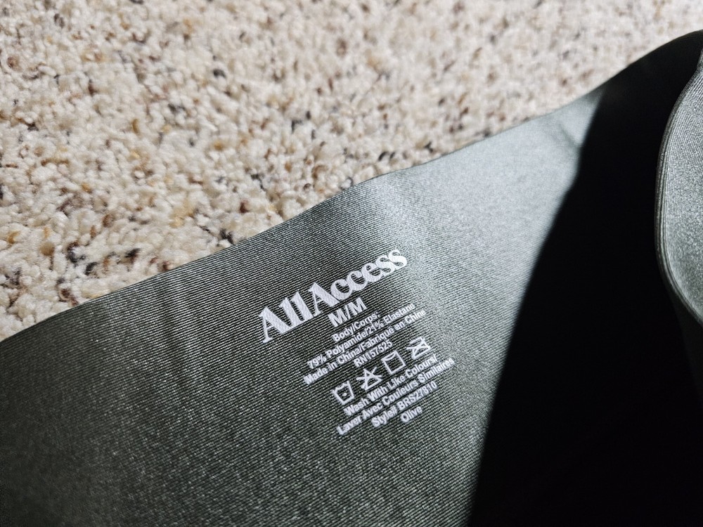 Bandeir All Access Green Shiny Leggings