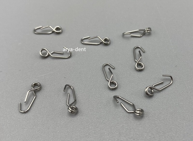 100pcs Dental Orthodontic Self-Locking Separating Spring Separator SS Springs