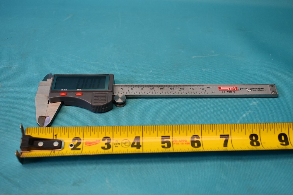 USED SPI 6" ELECTRONIC CALIPER