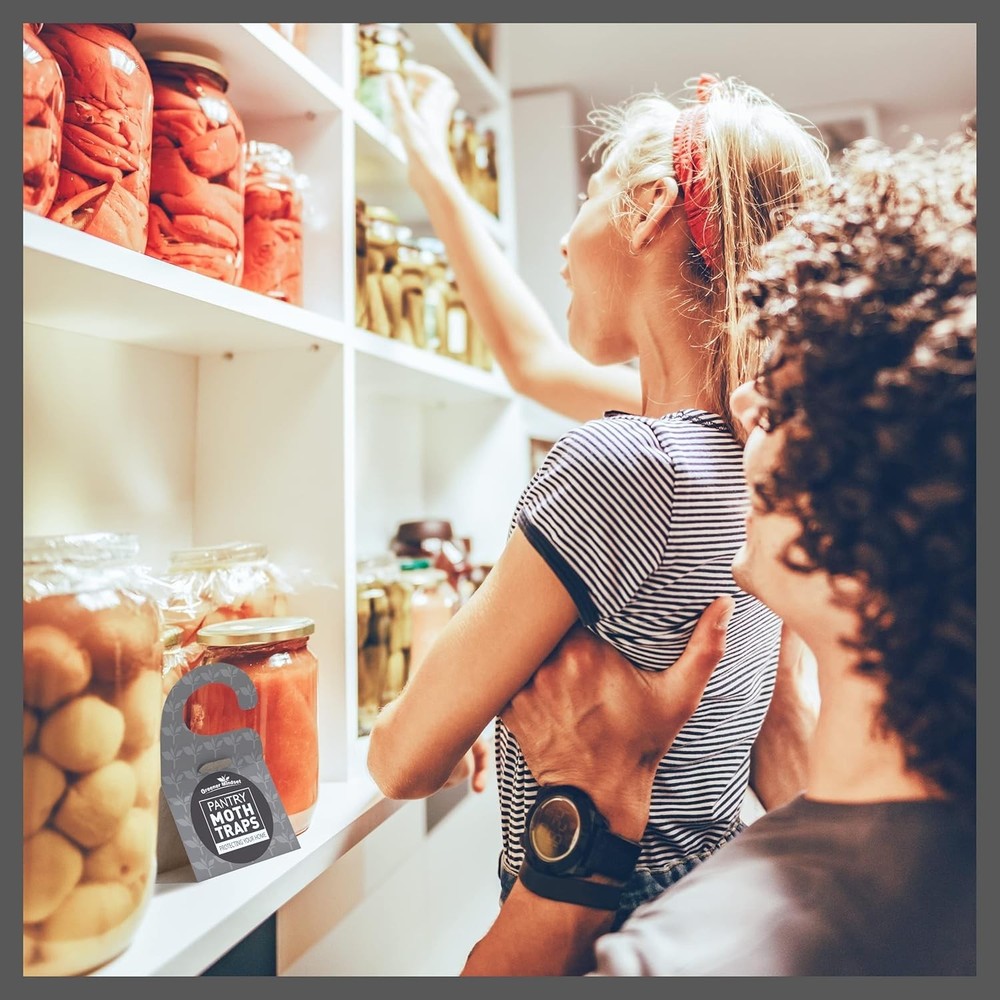 7-Pack Indoor Pheromone Moth Traps - Effective Pantry Infestation Prevention