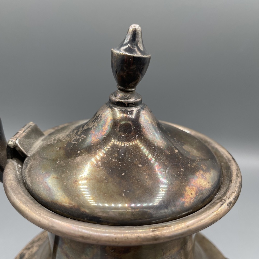 Silver Plated Teapot Marked ASG 283