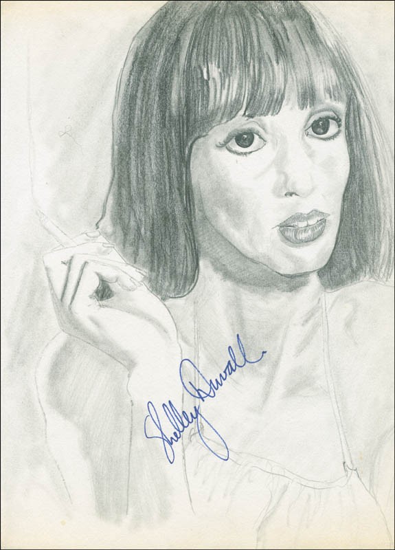 SHELLEY DUVALL - ORIGINAL ART SIGNED
