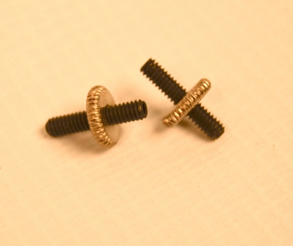 Mandolin Bridge Thumbwheels Loar Gibson Specifications 5-40 thread nickel plated